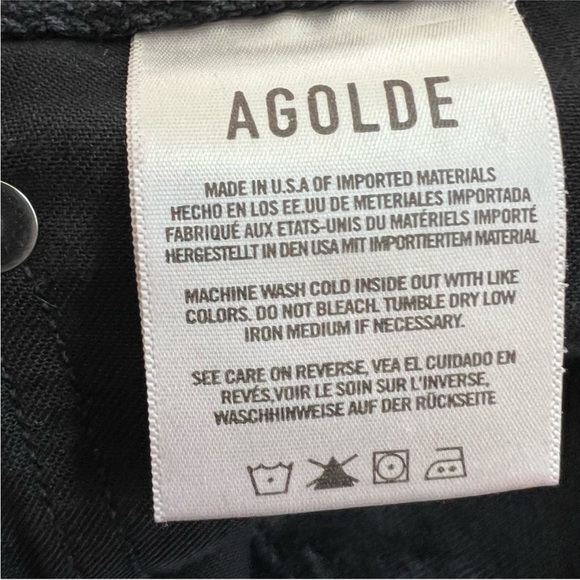 AGOLDE Cherie High Rise Straight Jean in
Distortion 26 - Picture 11 of 12